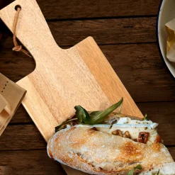 Acacia Wood Handled Bread Board
