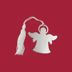 Angel Ornament with White Tassel