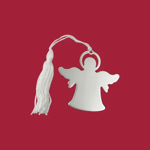 Angel Ornament with White Tassel