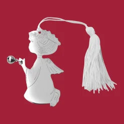 Angel with Bell Ornament with White Tassel
