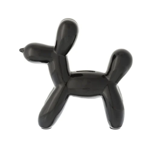 Balloon Dog Bank Black