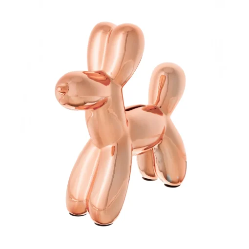 Balloon Dog Bank Rose Gold