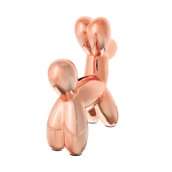 Balloon Dog Bank Rose Gold