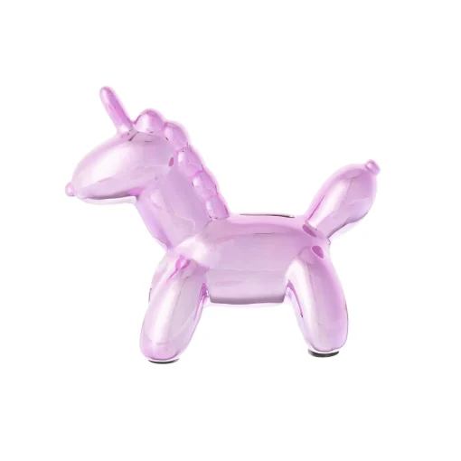 Balloon Unicorn Bank Pink