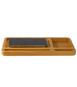 Bamboo Wireless Phone Charging Valet