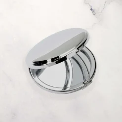 Boston Round Compact Mirror, Np 2.25" Dia