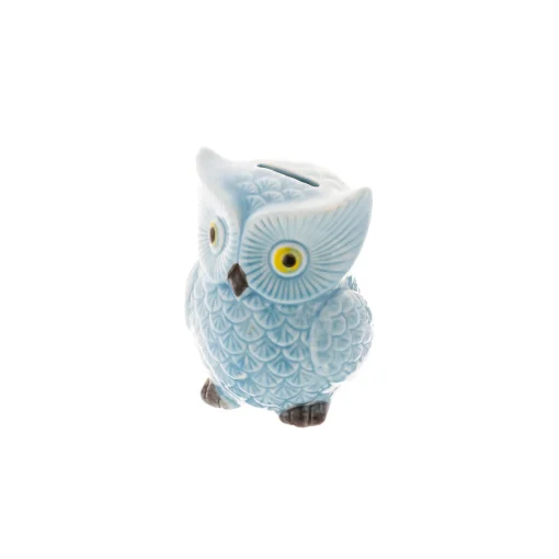Ceramic Owl Bank