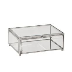 Claro Hinged Glass Box, 5.5"