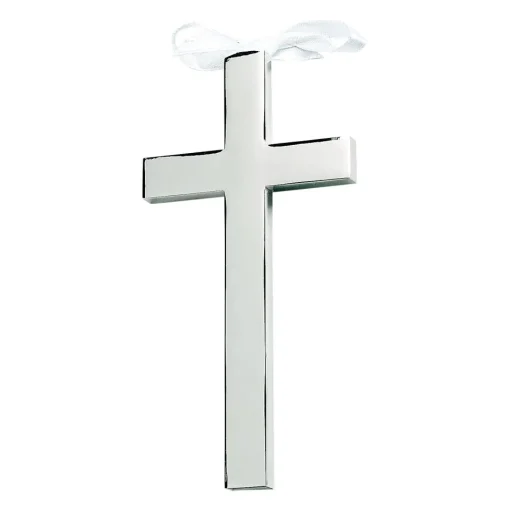 Cross With White Ribbon