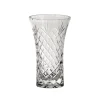 Crystal Flared Vase With Medallion Ii Pattern, 7" X 4.25"