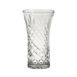Crystal Flared Vase With Medallion Ii Pattern, 8.25" X 4.75"