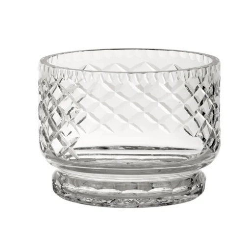 Crystal Round Bowl With Medallion Ii Pattern, 4.5" X 6"