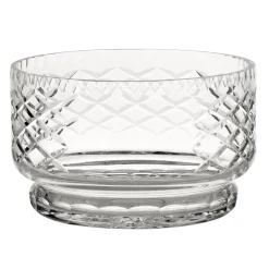 Crystal Round Bowl With Medallion Ii Pattern, 5.5" X 9"