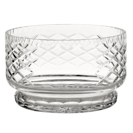 Crystal Round Bowl With Medallion Ii Pattern, 5.5" X 9"