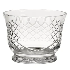 Crystal Round Flared Bowl With Medallion Ii Pattern, 5.5" X 7.5"