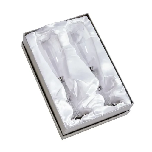 Facet Toasting Flutes Set