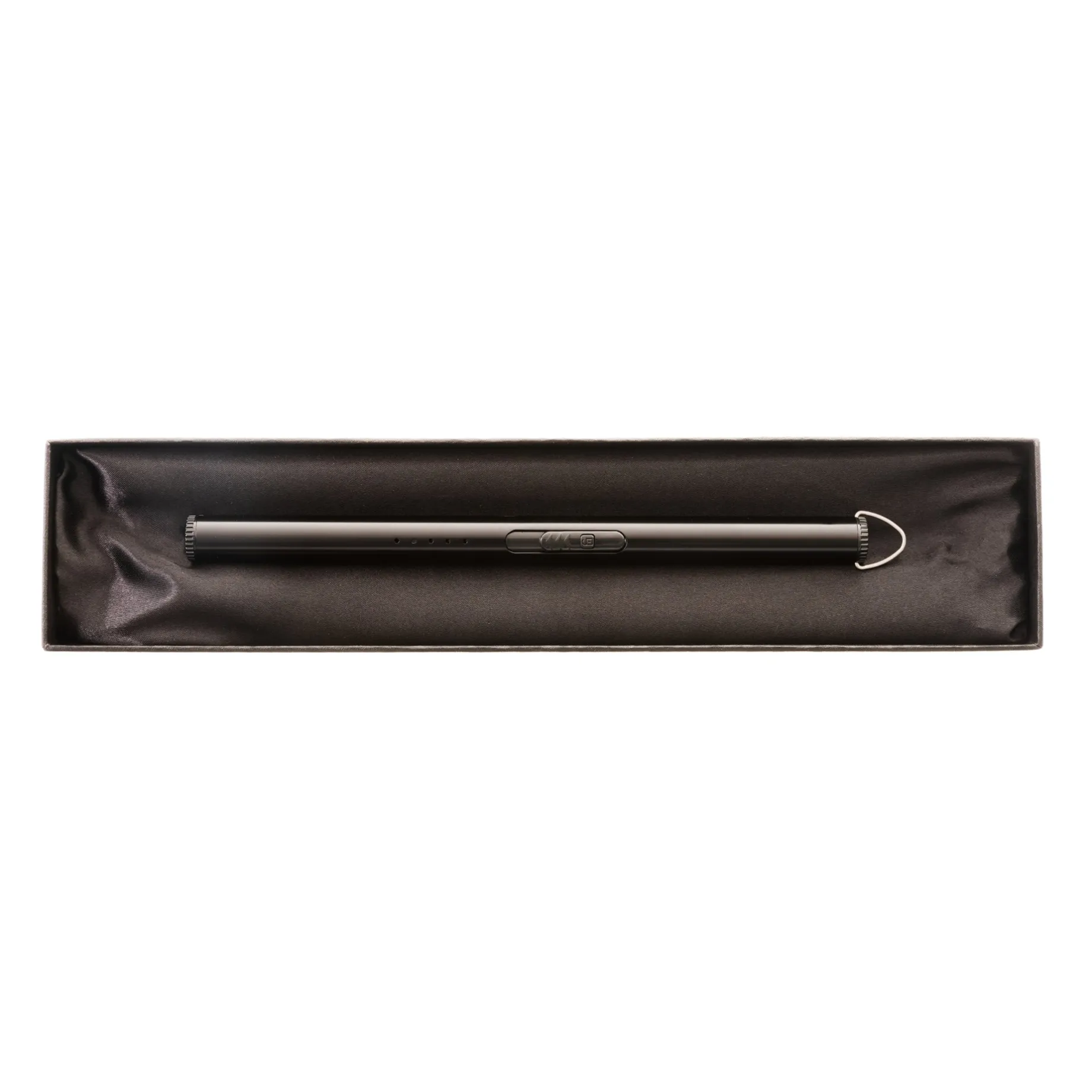 Flameless Cylinder Lighter Black 8.75"