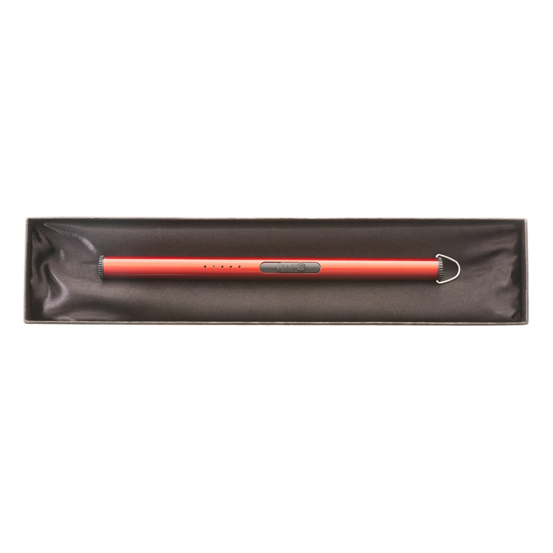 Flameless Cylinder Lighter Red 8.75"