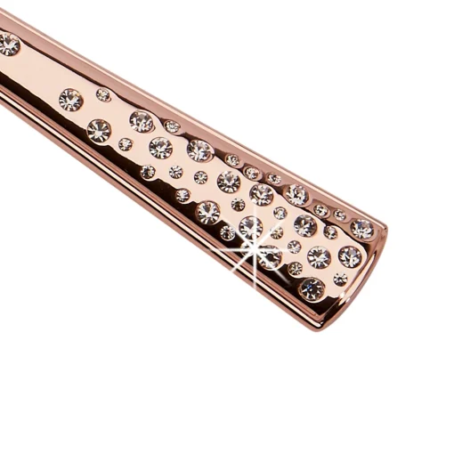Galaxy Rose Gold Cake Knife & Server Set