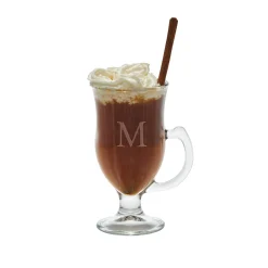 12 Glass Irish Coffee Mugs - 8 Oz