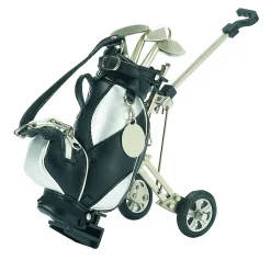 Golf Cart Style Pen Set & Holder