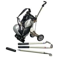 Golf Cart Style Pen Set & Holder