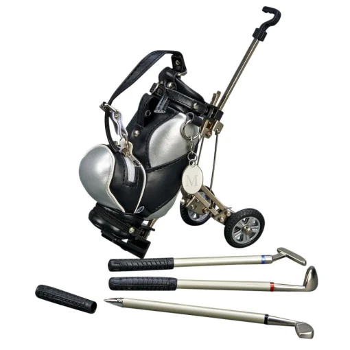 Golf Cart Style Pen Set & Holder