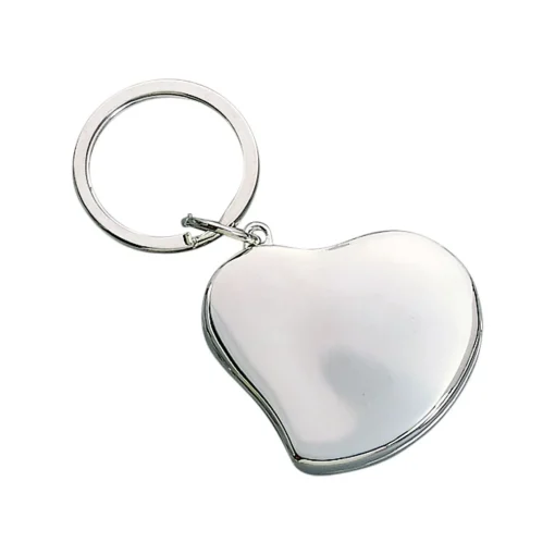 Heart Shaped Locket Keychain
