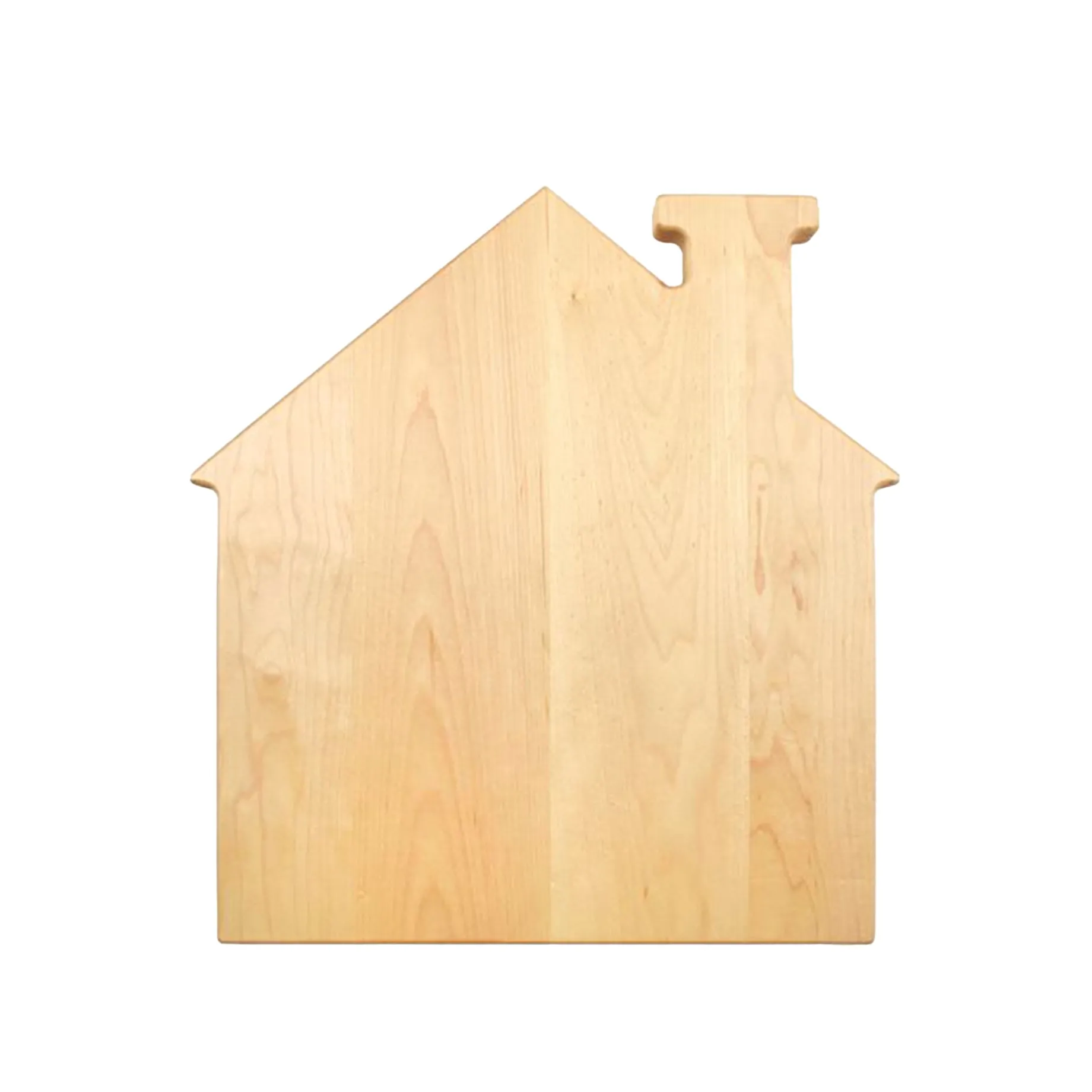 House Shaped Pine Wood Board - 13" x 14"