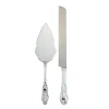 Knife & Server Set With Fiddle Shaped Handles