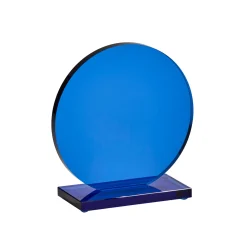 Large Cobalt Orb Trophy, 7.25"