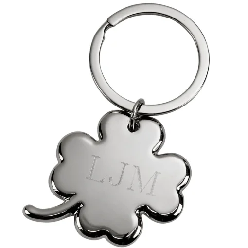 4 Leaf Clover Keychain, 3"