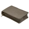 Leatherette Manicure Set, Grey 4.25" X 2.5"