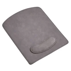 Leatherette Mouse Pad Grey 9.75" X 8"