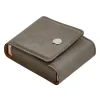 Leatherette Playing Cards Case, Grey 3.75"