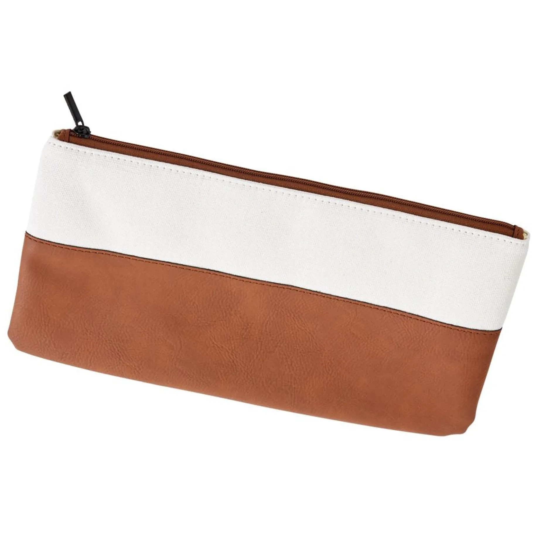 Leatherette/Canvas Caramel Case