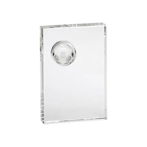 Lg Optic Rect Soccer Trophy 7x4.75x1.25