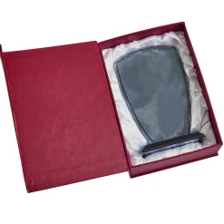 Lg Smoked Shield Trophy, 8.5"