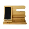 Light Wood Charging Shelf/Valet