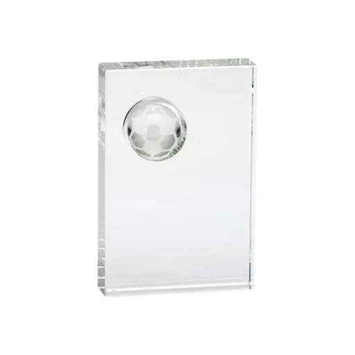 Med Optic Rect Soccer Trophy 6.5x4.25