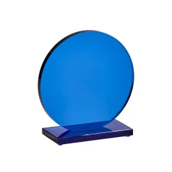 Medium Cobalt Orb Trophy, 6"