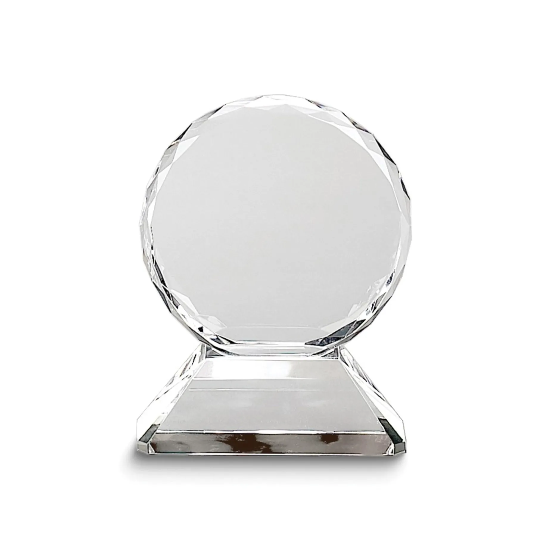 Optic Crystal Trophy on Base, 6.75"