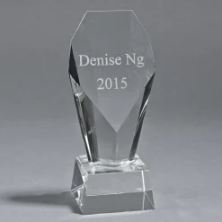 Optic Fountain Trophy, 9.25" Ht