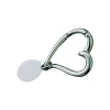 Outlined Heart Keychain
