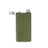 6 oz Stainless Steel Green Pocket Flask