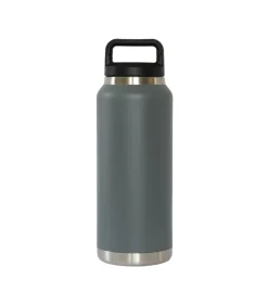 36 Oz Stainless Steel Twist-Off Cap Water Bottle - Grey