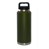 36 Oz Stainless Steel Twist-Off Cap Water Bottle - Dark Green