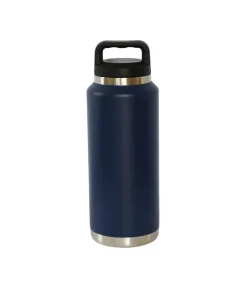 36 Oz Stainless Steel Twist-Off Cap Water Bottle - Navy
