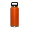36 Oz Stainless Steel Twist-Off Cap Water Bottle - Orange