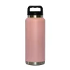 36 Oz Stainless Steel Twist-Off Cap Water Bottle - Pink